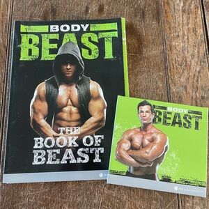 Beachbody Beast Program Guide and DVD Set - Black and Green